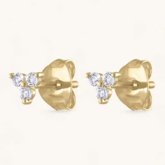 NEW Maison Miru Trinity studs - Picture 1 of 3